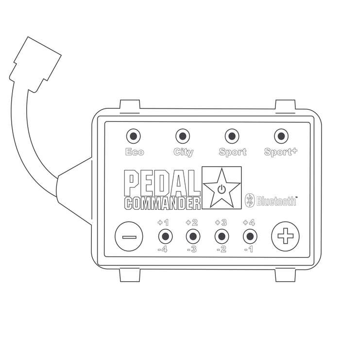 Pedal Commander 63-SBU-SCN-01 Pedal Commander Throttle Response Controller with Bluetooth Support - Truck Part Superstore