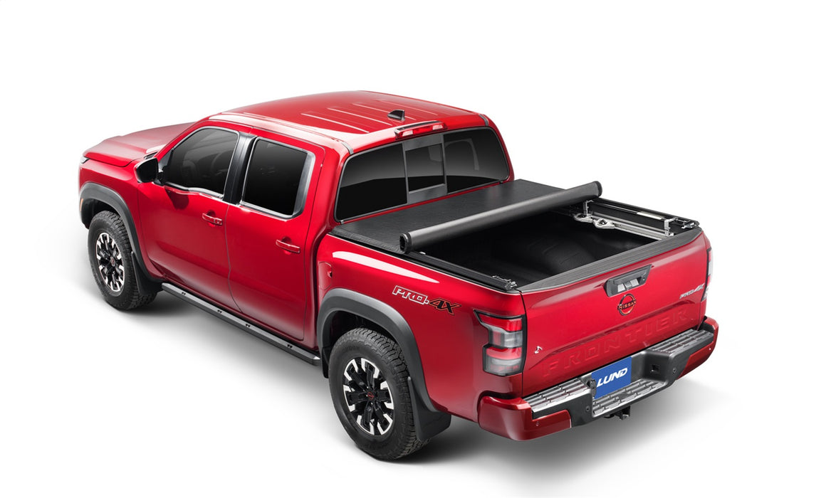Lund 968116 Genesis™ Elite Roll Up Tonneau; Black; - Truck Part Superstore