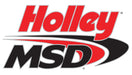 Holley 36-417 Decal; Holley/MSD Logo; Red/Black/White; 26 in.; - Truck Part Superstore