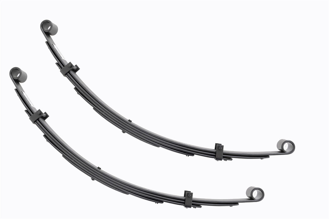 Rough Country 8041Kit Front Leaf Springs 4 Inch Lift Pair 64-80 Toyota Land Cruiser FJ40 Rough Country - Truck Part Superstore