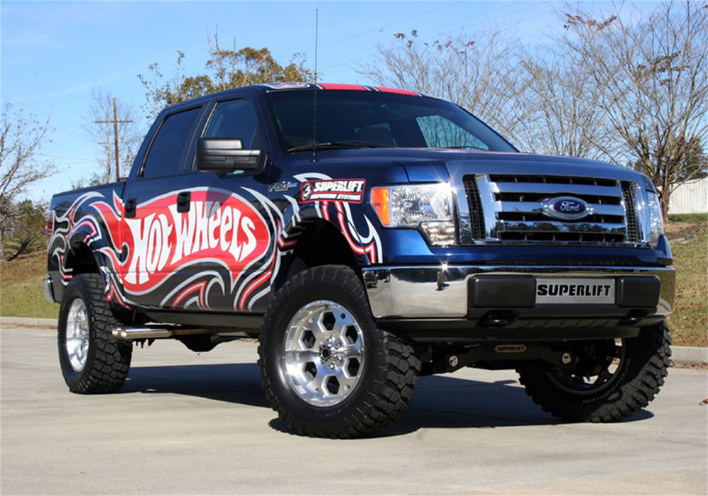 Superlift K178 4.5 inch Lift Kit-2009-2014 Ford F-150 4WD-with Superlift Rear Shocks - Truck Part Superstore