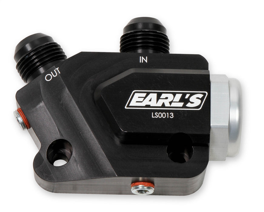 Earl's Performance LS0013ERL Engine Oil Cooler Adapter - Truck Part Superstore