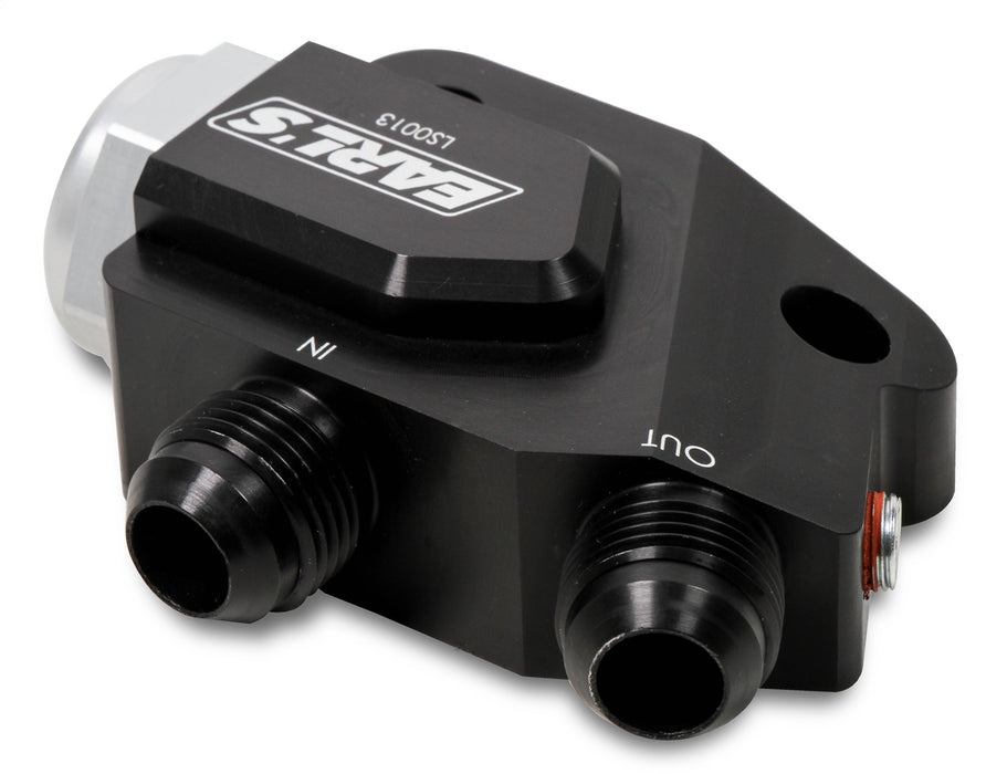 Earl's Performance LS0013ERL Engine Oil Cooler Adapter - Truck Part Superstore