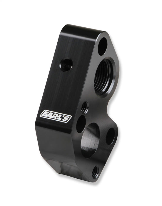 Earl's Performance LS0025ERL Water Pump Adapter Kit; 12AN; For GM LS Engines; Aluminum; Pair; - Truck Part Superstore