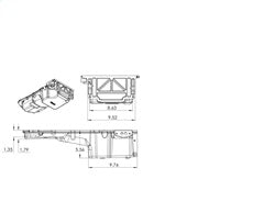 Holley 302-22 GM LT Retro-Fit Oil Pan - Truck Part Superstore