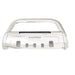 Lund 47021308 Bull Bar w/Light And Wiring; Stainless Steel; - Truck Part Superstore