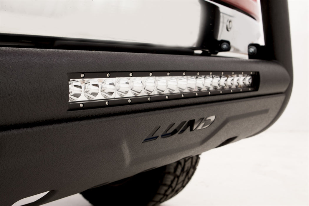 Lund 47121201 Bull Bar w/Light And Wiring; Black; - Truck Part Superstore