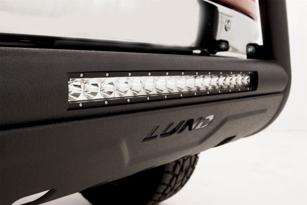 Lund 47121203 Bull Bar w/Light And Wiring; Black; - Truck Part Superstore