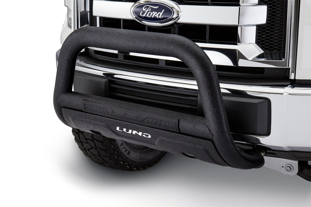 Lund 47121206 Bull Bar w/Light And Wiring; Black; - Truck Part Superstore