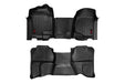 Rough Country M-21072 Heavy Duty Floor Mats Front/Rear-07-13 Silverado/Sierra 07-14 HD Ext. Cab Bench Seat Rough Country - Truck Part Superstore
