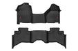 Rough Country M-31312 Heavy Duty Floor Mats Front/Rear-12-18 Dodge RAM 1500 Quad Cab Half Console Rough Country - Truck Part Superstore