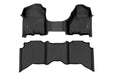 Rough Country M-31313 Heavy Duty Floor Mats Front/Rear-12-18 Dodge RAM 1500 Crew/Mega Cab Half Console Rough Country - Truck Part Superstore