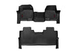 Rough Country M-51173 Heavy Duty Floor Mats Front/Rear-17-20 Ford Super Duty Crew Cab Bench Seats Rough Country - Truck Part Superstore