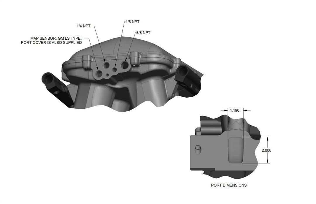 Holley EFI 300-272 Holley EFI Hi-Ram Intake Manifold - Truck Part Superstore