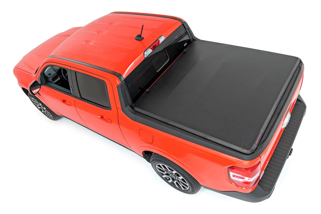 Rough Country RC44534600 Bed Cover Tri Fold 4.6 Foot Bed 22 Ford Maverick 4WD Rough Country - Truck Part Superstore