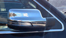 Coast To Coast CCIMC67534 Top Half Cover; Chrome; ABS Plastic; Set Of 2; With Turn Signal Cutout - Truck Part Superstore