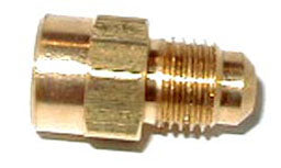 NOS/Nitrous Oxide System 16781NOS Pipe Fitting Female-Male Adapter; 1/8 in. NPT Female -4AN Male; Steel; - Truck Part Superstore