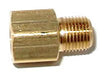 NOS/Nitrous Oxide System 16784NOS Pipe Fitting Female-Male Adapter; 1/8 in. NPT Female - 1/8 in. NPT Male; Steel; - Truck Part Superstore