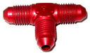 NOS/Nitrous Oxide System 17811NOS Pipe Fitting Flare To Flare T; -4AN To -4AN To -4AN; Red; - Truck Part Superstore