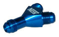 NOS/Nitrous Oxide System 17835NOS Pipe Fitting Specialty Y; -6AN To -6AN To -6AN; Blue; - Truck Part Superstore