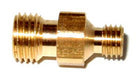 NOS/Nitrous Oxide System 17954NOS Fogger Nozzle Jet Fitting; -3AN x 1/4-28 in. NPT; Straight; Brass; - Truck Part Superstore
