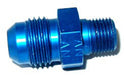 NOS/Nitrous Oxide System 17985NOS Pipe Fitting Straight 180 Degree Flow; -6AN - 1/8 in. NPT; Blue; - Truck Part Superstore
