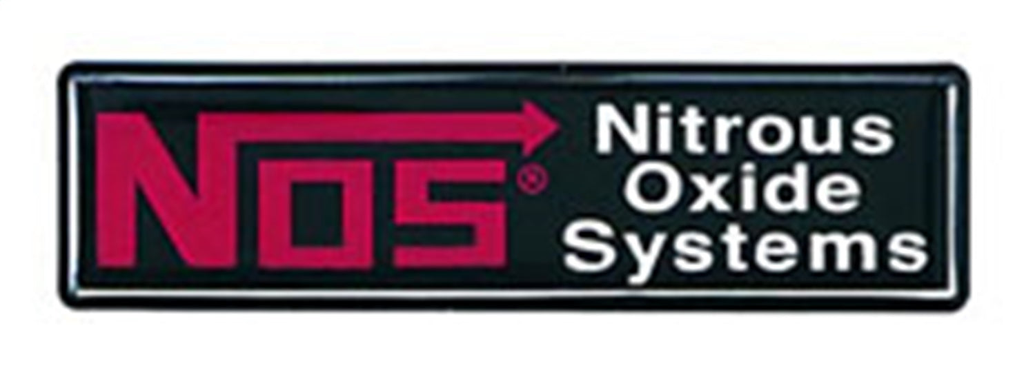 NOS/Nitrous Oxide System 19150NOS NOS Emblem; Dash; 2.75 in. Long; - Truck Part Superstore