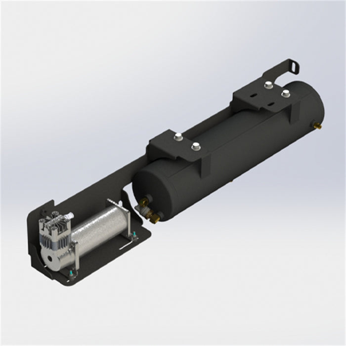 Kleinn Automotive Air Horns MERC-OBA AirHornCompressorKit - Truck Part Superstore