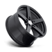 Mandrus 1895MAA525112M66 MNMAA 18X9.5 5X112 M-BLK 52MM - Truck Part Superstore