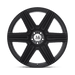 Mandrus 1995MAT535112M66 MNMAT 19X9.5 5X112 M-BLK 53MM - Truck Part Superstore