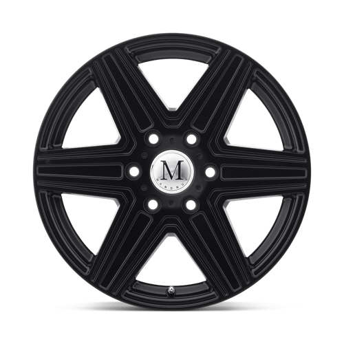 Mandrus 1880MAT526130M84 MNMAT 18X8 6X130 M-BLK 52MM - Truck Part Superstore