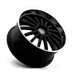 Mandrus 1780MAM325112B66 MNMAM 17X8 5X112 G-BLK MIR-LP 32MM - Truck Part Superstore