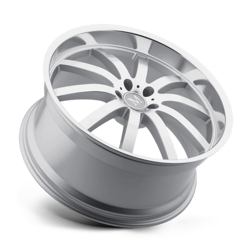 Mandrus 1895MAW535112S66 MNMAW 18X9.5 5X112 SLV MIR-FCLP 53MM - Truck Part Superstore