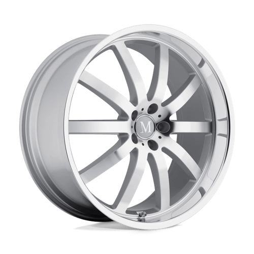 Mandrus 1895MAW535112S66 MNMAW 18X9.5 5X112 SLV MIR-FCLP 53MM - Truck Part Superstore