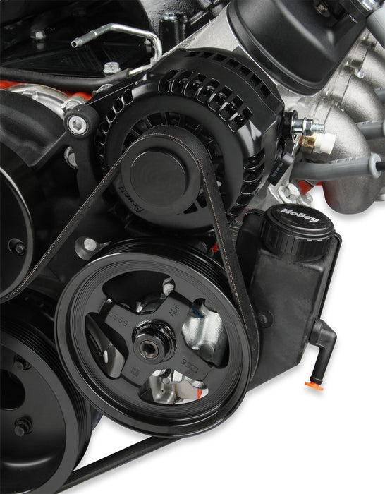 Holley 20-180BK Accessory Drive System Kit - Truck Part Superstore