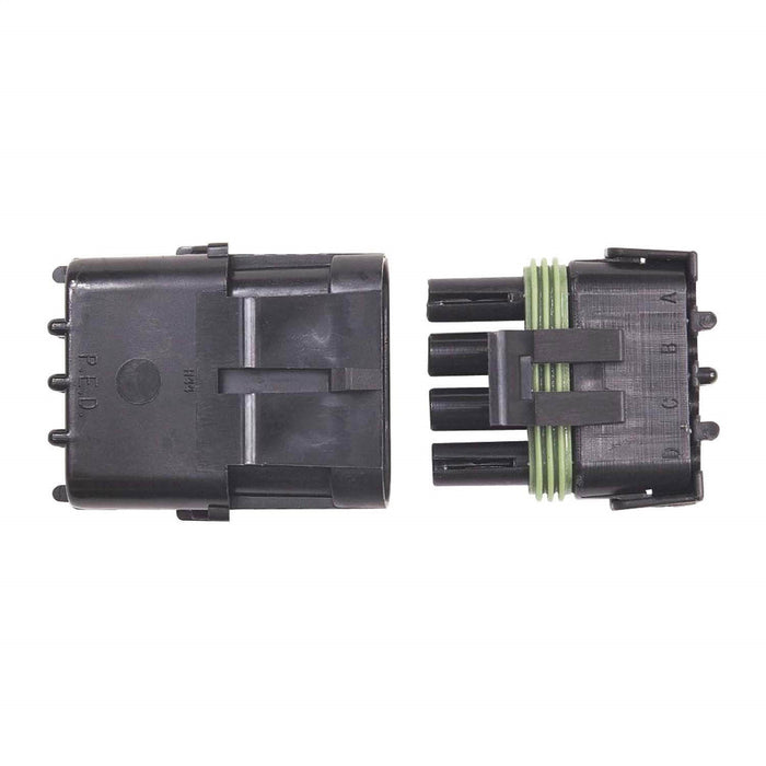 MSD 8171 4-Pin Weathertight Connector; Individual; - Truck Part Superstore