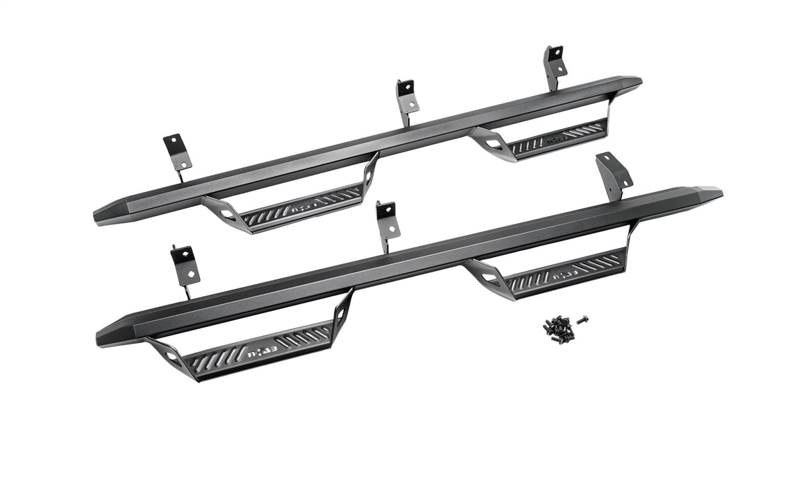 N-Fab PRF2156B-TX Predator Pro-Full Len (1 Step)-21-22 Ford Bronco 2-Dr-TX Blk - Truck Part Superstore