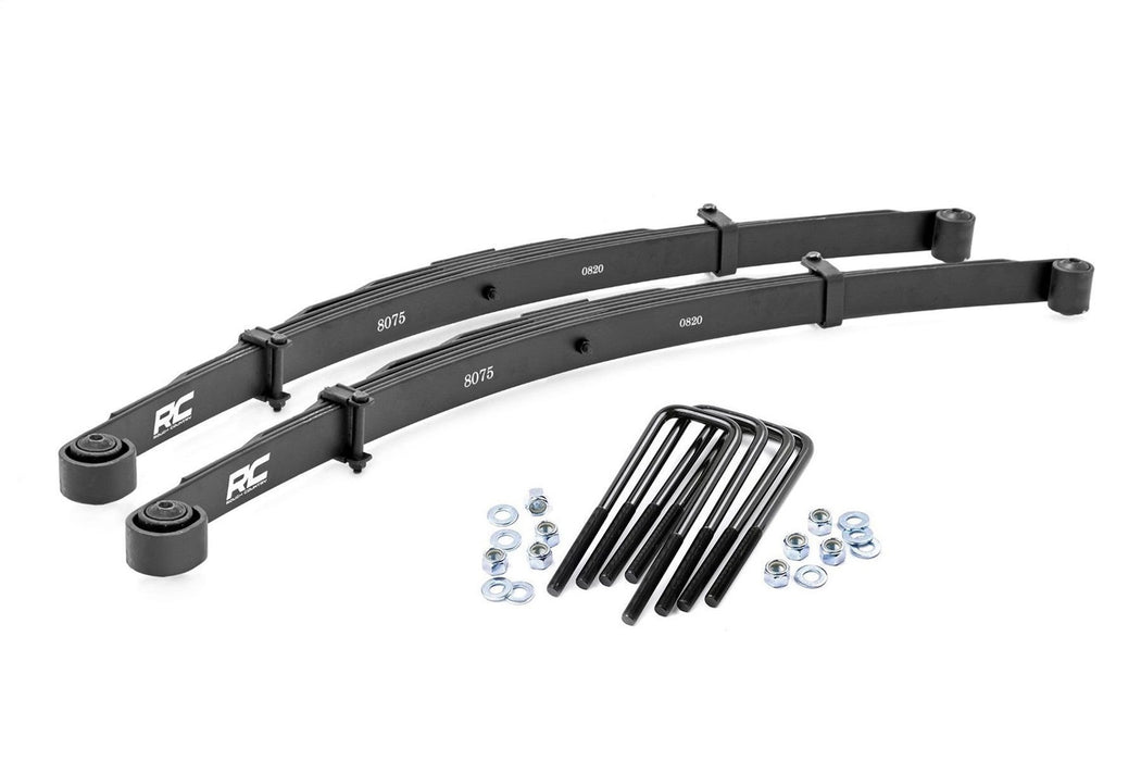 Rough Country 8075Kit Rear Leaf Springs - 3.5" Lift - Pair - Toyota Tacoma 2WD/4WD (05-23) - Truck Part Superstore