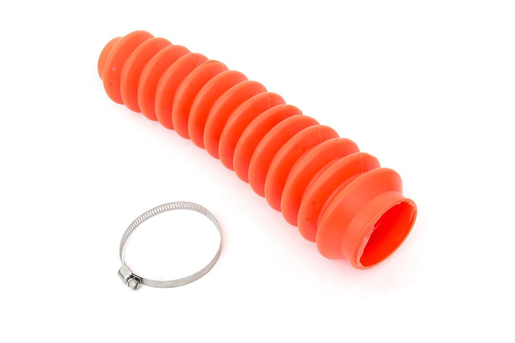 Rough Country 87172 Shock Boot Neon Orange Polyurethane Includes Stainless Steel Boot Clamp Rough Country - Truck Part Superstore