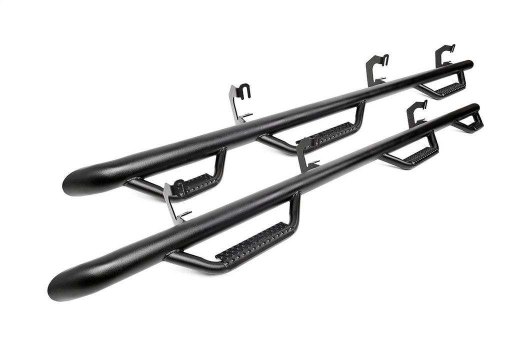 Rough Country RCT0792QC-6 Toyota Wheel to Wheel Nerf Steps w/Bed Access 07-20 Tundra Double Cab 6 Foot 5 Inch Bed Rough Country - Truck Part Superstore