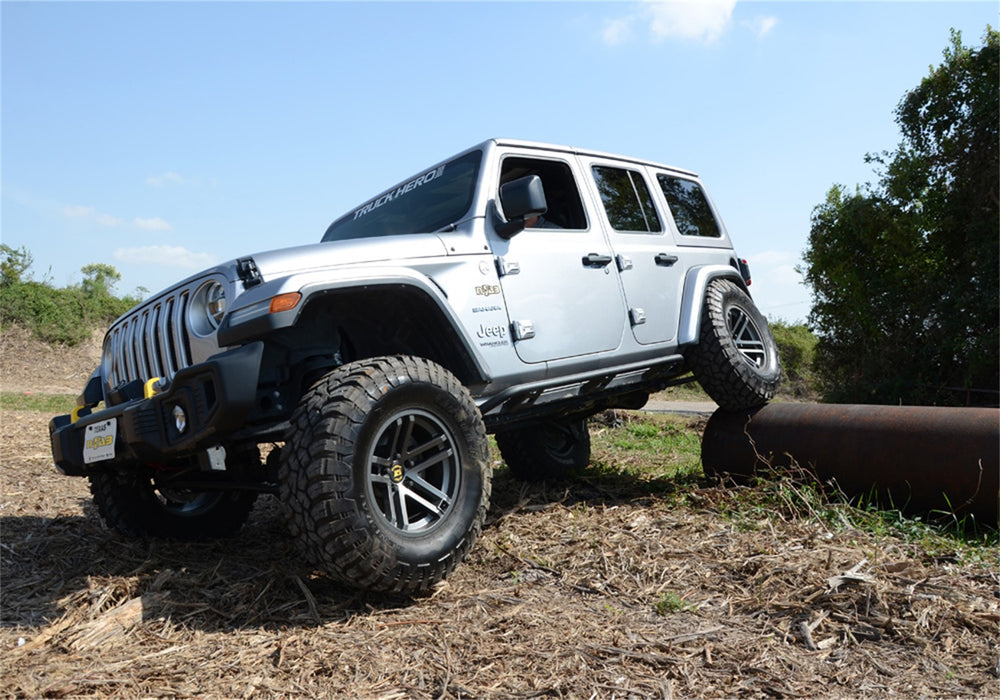 N-Fab TSJ194-TX TrailSlider-Cab Len (2 Steps)-20-22 Gladiator-TX Blk - Truck Part Superstore
