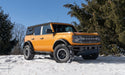 N-Fab TSF214B-TX TrailSlider-Full Len (2 Steps)-21-22 Ford Bronco 4-Dr-TX Blk - Truck Part Superstore