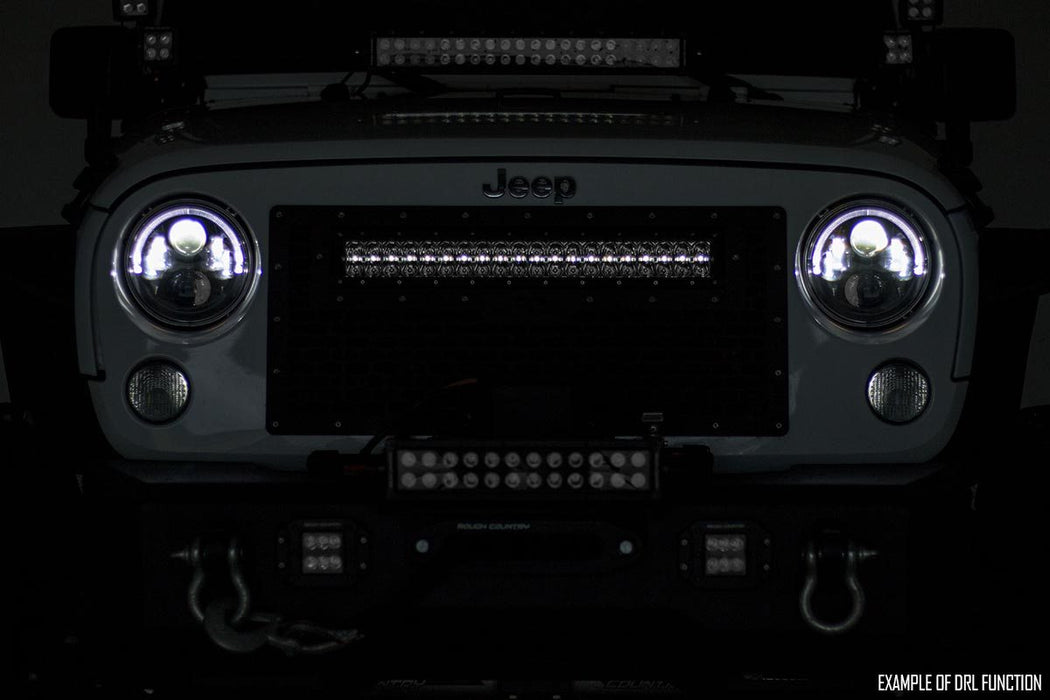 Rough Country 70950D 50-inch Cree LED Light Bar Dual Row Chrome Series w/ Cool White DRL Rough Country - Truck Part Superstore