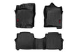 Rough Country M-80513 Heavy Duty Floor Mats Front/Rear-08-20 Nissan Frontier Crew Cab Rough Country - Truck Part Superstore