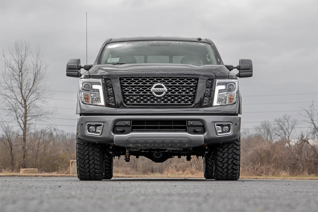 Rough Country 83431 3 Inch Lift Kit N3 Struts and Shocks 17-21 Nissan Titan 4WD Rough Country - Truck Part Superstore