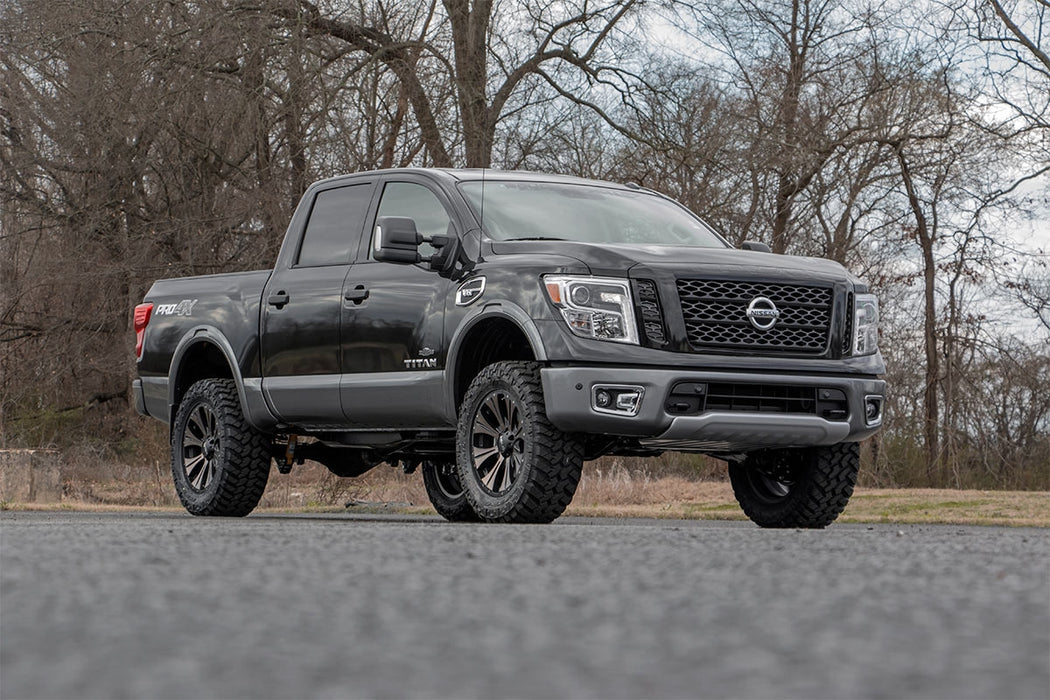 Rough Country 83430 3 Inch Nissan Bolt-On Lift Kit No Struts 04-20 Titan 2WD/4WD Rough Country - Truck Part Superstore