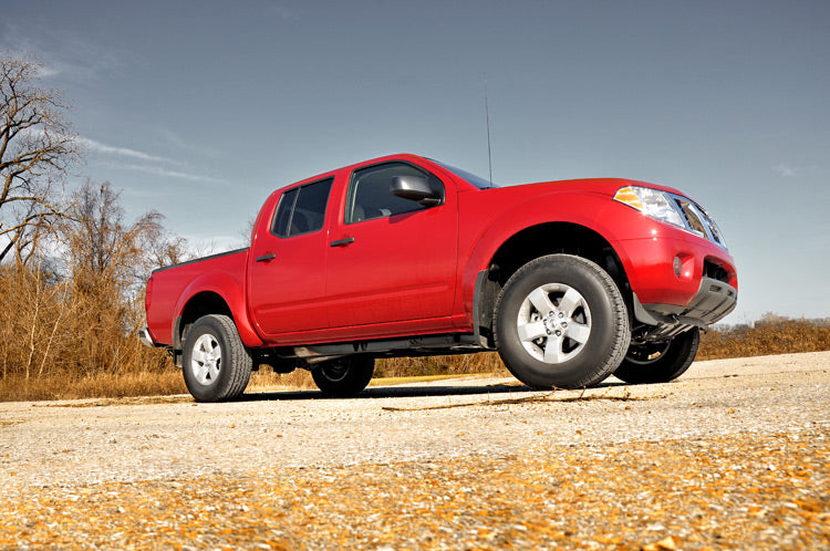 Rough Country 867RED 2.5 Inch Nissan Suspension Lift Kit Red 05-19 Frontier/Xterra Rough Country - Truck Part Superstore