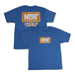 NOS/Nitrous Oxide System 19071-XXLNOS T-Shirt; NOS Logo; Blue; Unisex XX-Large; - Truck Part Superstore