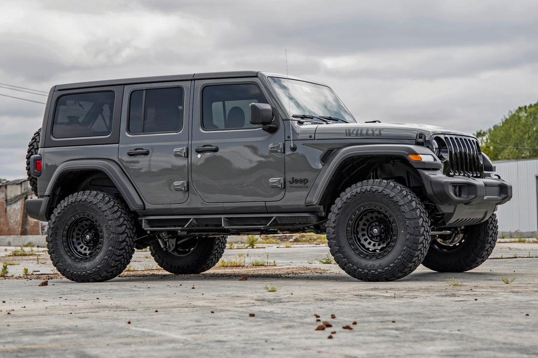 Rough Country 78230 3.5 Inch Jeep Suspension Lift Kit Stage 2 Coils and Adj. Control Arms For 2020 Wrangler JL Diesel Rough Country - Truck Part Superstore