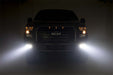 Rough Country 70833 Ford LED Fog Light Kit Black Series w/ Flood Beam 15-19 F-150 Rough Country - Truck Part Superstore